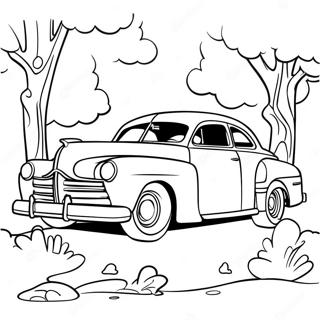 Doc Hudson Klasicke Auto Omalovanka 7280 1325