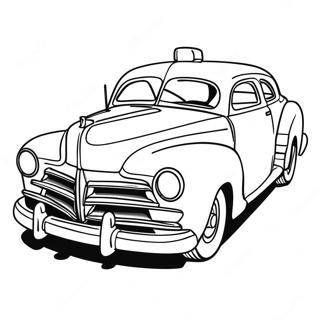 Doc Hudson Klasicke Auto Omalovanka 7280 1327