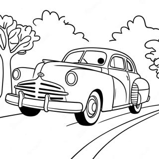 Doc Hudson Klasicke Auto Omalovanka 7280 1328