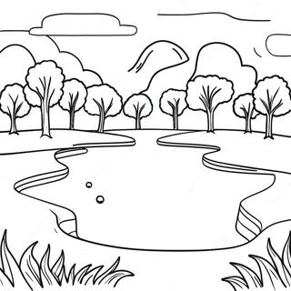 Omalovanka Golfoveho Hriste 73164-16757