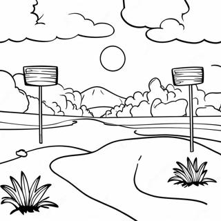 Omalovanka Golfoveho Hriste 73164-16760