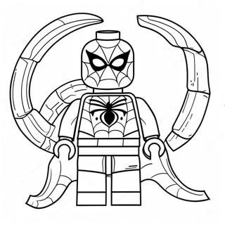 Lego Spiderman Omalovánky