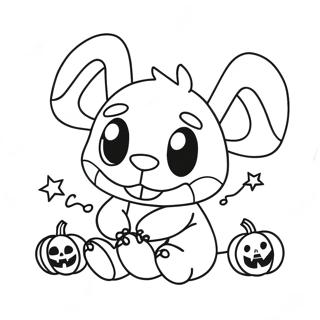 Omalovanka Halloween Stitch 73855-17288