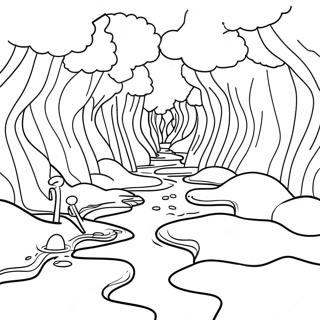 Omalovanka Willy Wonkovy Kouzelne Cokoladove Reky 73884-17322