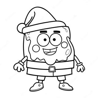 Omalovanka Spongebob S Vanocni Cepici 73933-17349