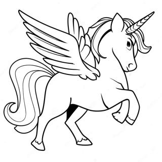 Pegasus Omalovánky