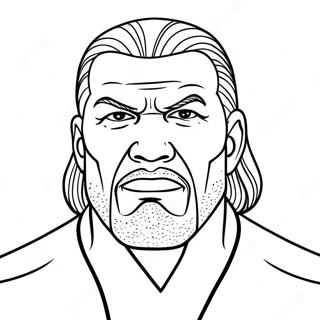 Dramaticka Omalovanka Triple H V Ringu 74523 17824