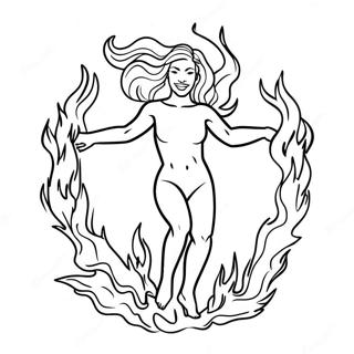 Omalovanka Tancicich Plamenu 74598-17873