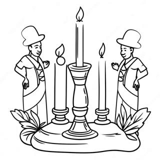 Omalovanka Kwanzaa 74622-17887