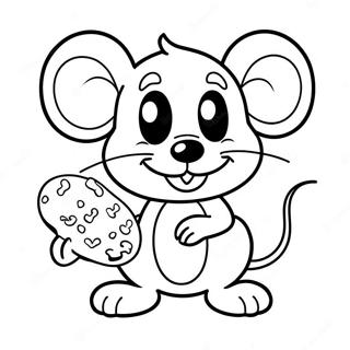 Vesela Mys Se Susenkou Omalovanka 75060 18231