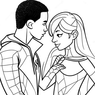 Miles Morales A Gwen Stacy Omalovanka 7564-1137
