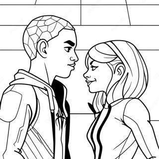 Miles Morales A Gwen Stacy Omalovanka 7564-1140