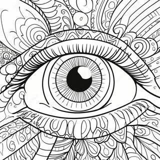 Omalovanka Realistickeho Lidskeho Oka 75963 18934