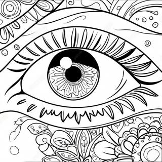 Omalovanka Realistickeho Lidskeho Oka 75963 18935