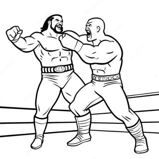 Omalovanka Dynamicke Akcni Sceny Wwe 76145-19082