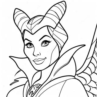 Maleficent S Drakem Omalovanka 76370-19249
