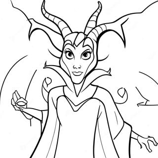 Maleficent S Drakem Omalovanka 76370-19250