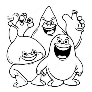 Omalovanka Grimace S Prateli 76781-19573