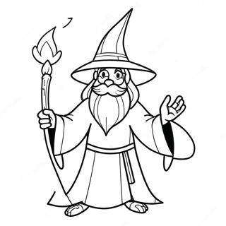 Omalovanka Kouzelny Carodej Sesilajici Kouzla 76959-19697