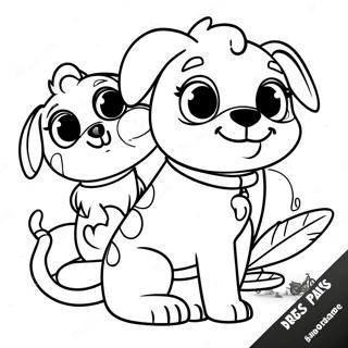 Omalovanka Stenatka Pals 77678-20246