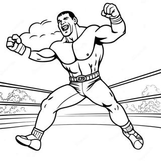 Omalovanka Dynamickeho Skoku Johna Ceny 78018-20518