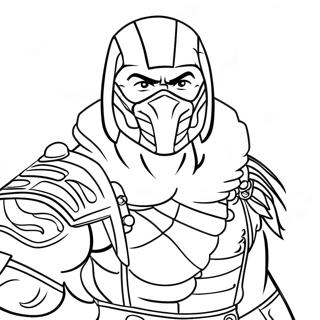 Omalovanka Mortal Kombat 78119-20586