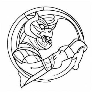 Omalovanka Mortal Kombat 78119-20588
