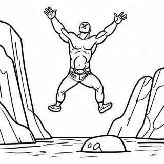Omalovanka The Rock Skakajici Z Lan 78535 20922