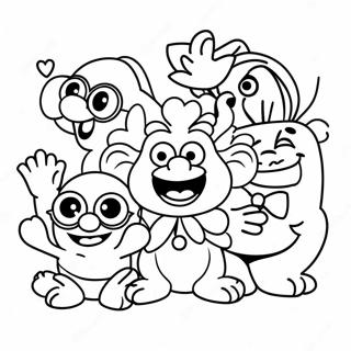 Omalovanka Muppet Babies 78893-21188