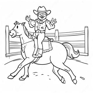 Rodeo Klaun V Akci Omalovanka 79000 21284