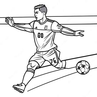 Omalovanka Cristiana Ronalda Jak Dava Gol 7935-1212