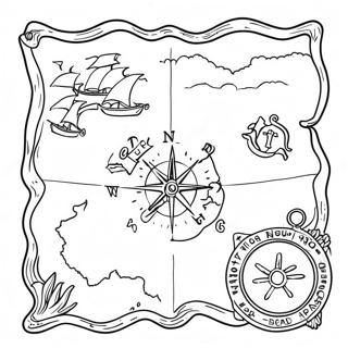 Vintage Pokladova Mapa Omalovanka 79900 21962