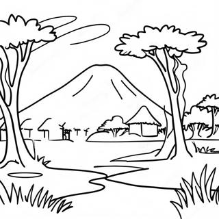 Krasne Africke Krajiny Omalovanka 80134 22150