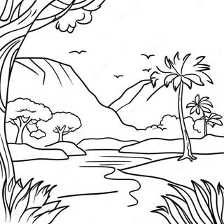 Krasne Africke Krajiny Omalovanka 80134 22151