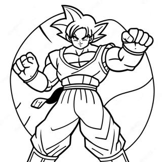 Omalovanka Goku V Bojovem Brneni 8028-2117