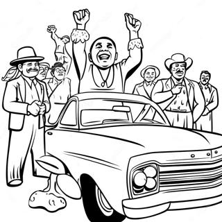 Oslava Chicano Kultury Omalovanka 80338-22302