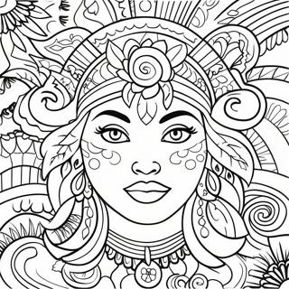 Barevna Chicano Nastenna Malba Omalovanka 80339-22305