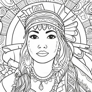 Barevna Chicano Nastenna Malba Omalovanka 80339-22308