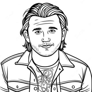 Morgan Wallen Omalovánky