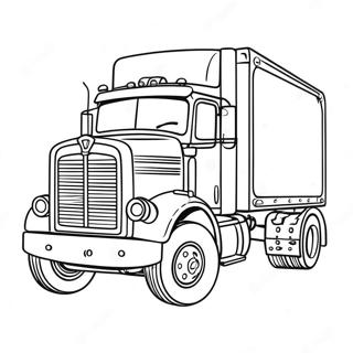 Omalovanka Vintage Nakladniho Auta S Klasickym Designem 81160 22947