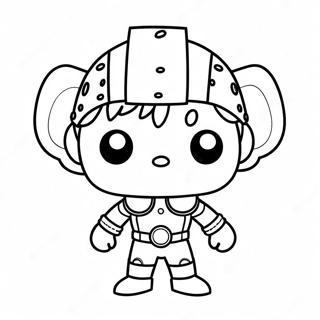 Funko Pop Omalovánky