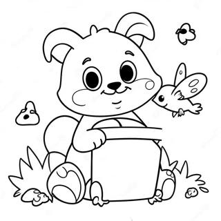 Omalovanka Roztomilych Zvirat Recyklujicich 81393 23132