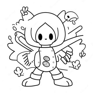 Omalovanka Undertale 81724-23376