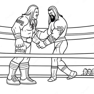 Omalovanka S Mistrovskym Zapasem Wwe 81905-23523