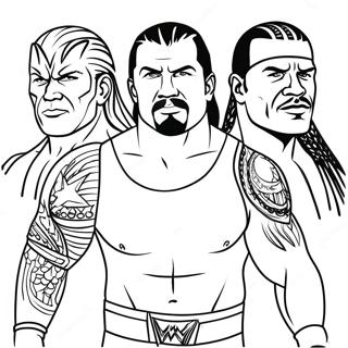 Omalovanka Wwe Legend 81906 23525