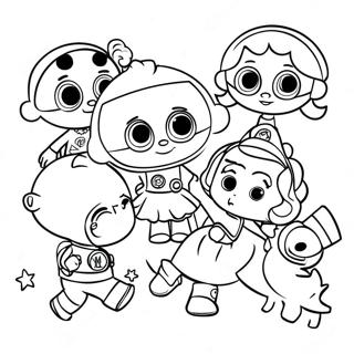 Omalovanka Super Why A Pratele 82367-23908