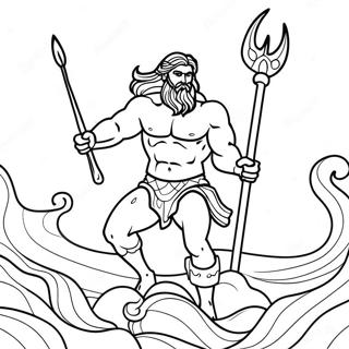 Poseidon V Oceanu Omalovanka 82576 24076