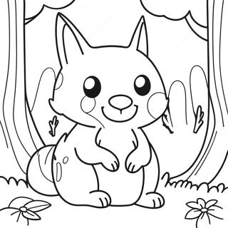 Magický Les Omalovánky