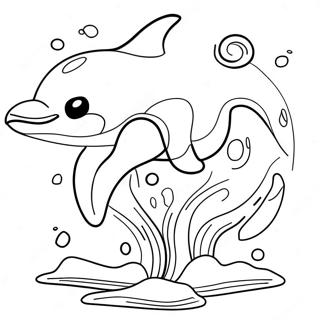 Hravy Delfin Skakajici Omalovanka 82805-24249