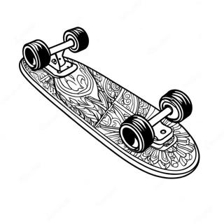 Omalovanka Skateboardu 82855 24284